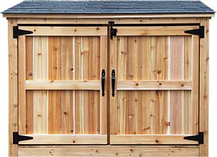 Redwood Sheds | Beautiful Bike Storage She