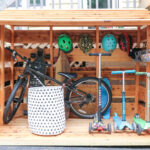 DIY Bike Storage Shed — 3x3 Cust