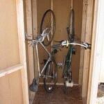 vertical-bike-storage-shed | Vertical bike storage, Bike shed .