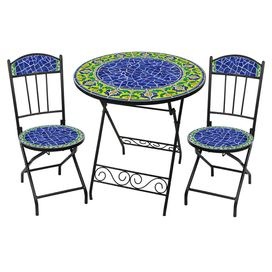 3 Piece Moorish Outdoor Bistro Set | Outdoor bistro set, Modern .