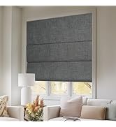 Amazon.com: HOTSOON Blackout Roman Shades for Window, Cordless .