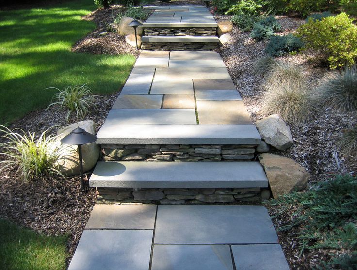 PA Bluestone Paver Modular Walkway 3'x15′ – 1300 lbs. - The .