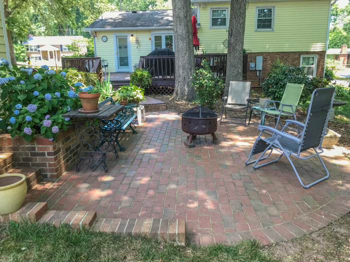 Brick patios are a durable investment in home val