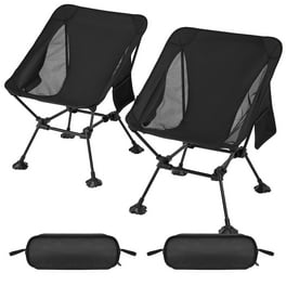 Ozark Trail Adult Basic Quad Folding Camp Chair with Cup Holder .