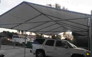 Carport and Portable Garage Tarps - Heavy Duty Tar