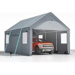 Amazon.com: 12 * 20 Heavy Duty Carport Canopy - Extra Large .