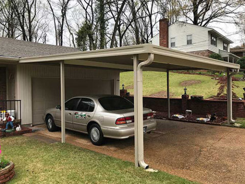 Carports Installation by Maclin Security Doors in Memph