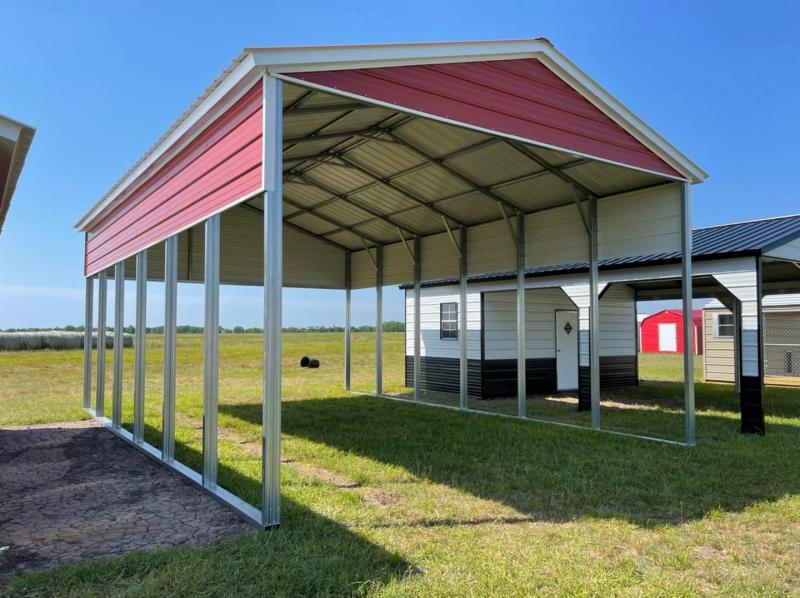 20' x 30' x 12' Double-Leg RV / Boat Cover Carport | SE Texas Area .