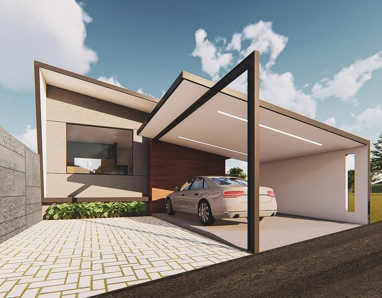 73 Carport Ideas to Elevate Your Property in 2024 | Car porch .