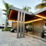 Modern carport with insulated roof | Modern patio design, Car .