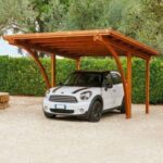 Wooden carport - All architecture and design manufacture