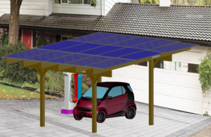 Open-source Photovoltaic - Electrical Vehicle Carport Desig