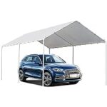 Amazon.com: Carport Heavy Duty Canopy Tent 10x20 Car Port Metal .