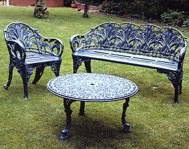 Cast Aluminium Outdoor Benches & Garden Furniture | London |