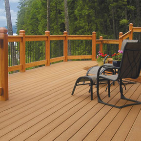 Composite Decking: Envision Evergrain Cedar 2x6x