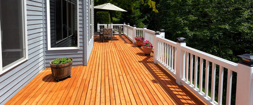 How to Finish Cedar Decking - McCray Lumb