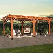 Amazon.com: Backyard Discovery Beaumont 20x12 ft All Cedar Wood .