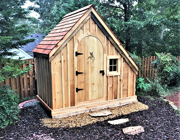 Hardware Shed 10x8 Fully Assembled • Jamaica Cottage Sh