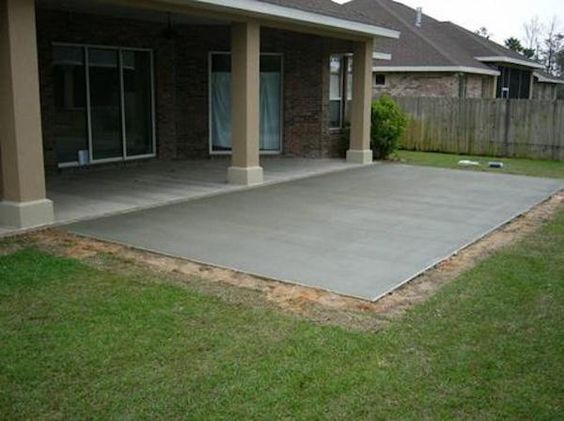 A Word About Concrete Patios – Real Life Garden Solutio