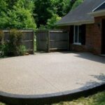 3 DESIGN IDEAS FOR A CENTRALLY LOCATED CONCRETE PATIO IN A SHELBY .