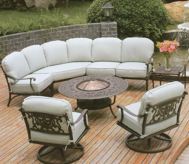 patio furniture | Clearance patio furniture, Wrought iron patio .