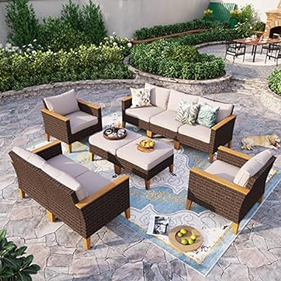 Amazon.com: Wicker Patio Furniture Sets Clearan