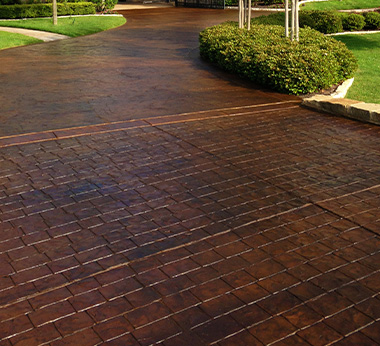 Stamped Concrete Driveways | Concrete Cra