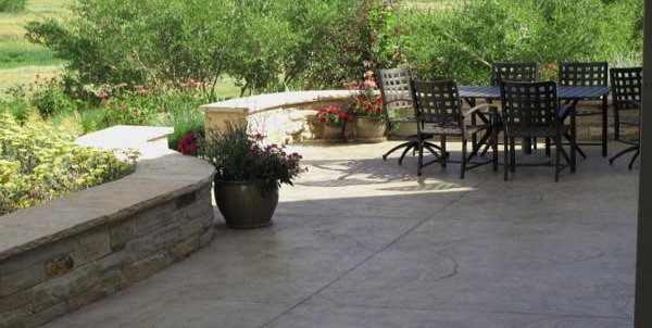 Concrete Patio - Design Ideas, and Cost - Landscaping Netwo