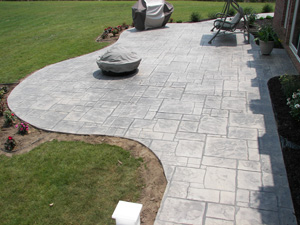 Michigan Concrete Patios | Ferrazza Cement Constructi