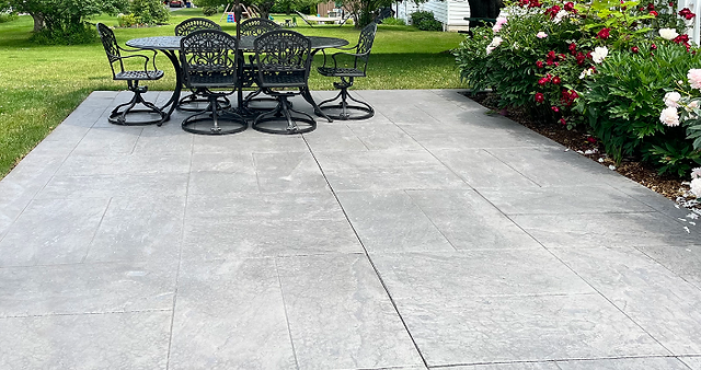 Stamped Concrete Patios Rochester NY, Gruttadaurio Masonry .