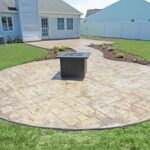 Stamped Concrete Patios | Concrete patio, Stamped concrete patio .