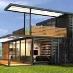 4 Containers Shipping Container Home Design with Large Second .
