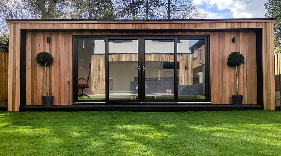 Can you attach a garden room to a house? - Exquisite Garden Roo