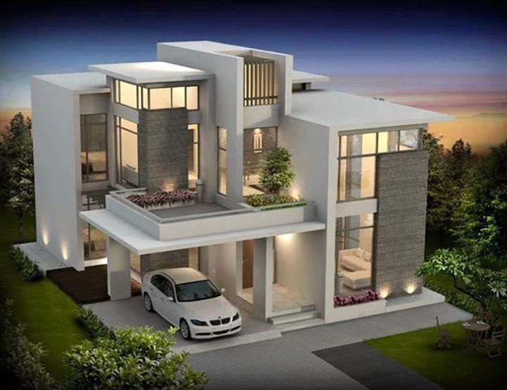 Modern contemporary house architecture | Best modern house design .