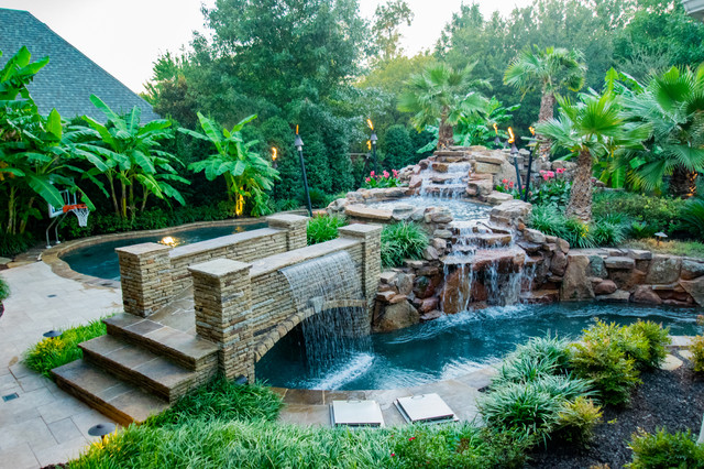 Colleyville HGTV Cool Pools/ Ultimate Pools Residential Lazy River .