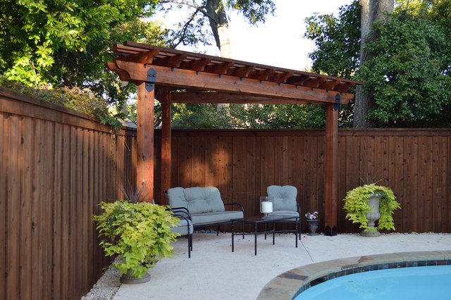 Corner Pergola (Project #334) - Traditional - Patio - Dallas - by .