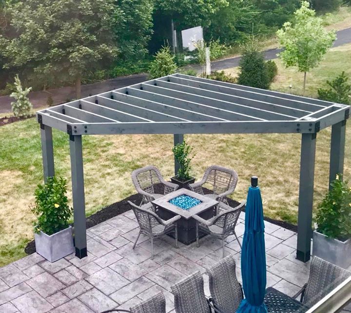 Creating an Outdoor Oasis: How to Design and Build a Corner Pergola