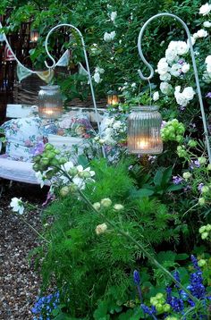 45 Cottage Garden Lighting ideas | old cottage, cottage garden .