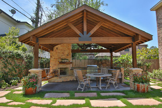 Detached Covered Patio - Photos & Ideas | Hou