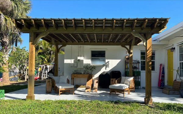 Covered Pergola Kits with Roofs | Order the Big Kahuna™ PLUS DIY .