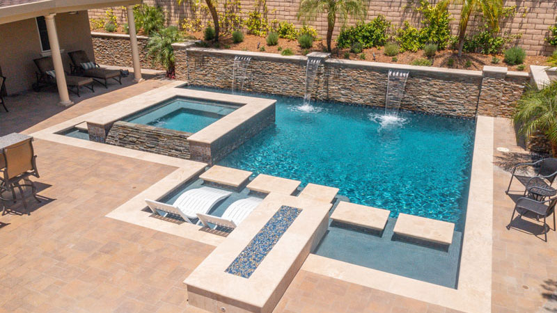 Custom Swimming Pools in California - Swimming Pool Company .