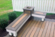 56 Inspiring Deck Bench Ideas for Your Outdoor Oasis | Deck bench .