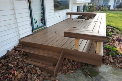 Customizable Deck Benches - Rick's Custom Fencing & Decki