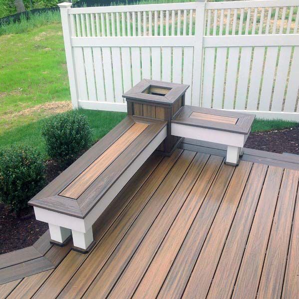 56 Inspiring Deck Bench Ideas for Your Outdoor Oasis | Deck bench .