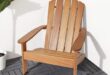 KLÖVEN Deck chair, outdoor, light brown - IK