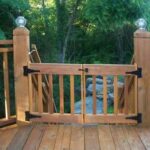 Custom Deck Gates in your Height and Width in No-knot Cedar | Diy .
