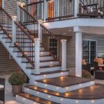 Deck Railing Lighting Ideas - DecksDire