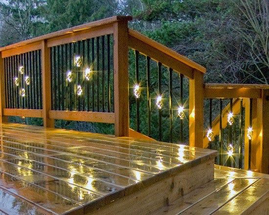 Light Up Your Nights With These 57 Deck Lighting Ideas | Deck .