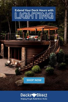 620 Best Deck Lighting Ideas | deck lighting, led deck lighting .