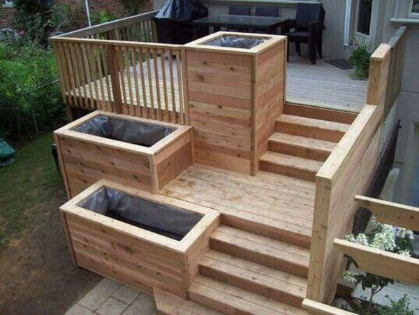 32 Ingenious DIY Built-In Planters for Small Space Gardens | Patio .